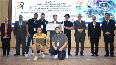هندسة المنصورة تفوز بالمركزين الأول والثاني في ماراثون جامعة بنها للابتكارات