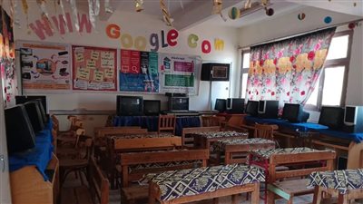 مدارس الوادي الجديد تتزين لاستقبال الطلاب مع بداية العام الدراسي الجديد