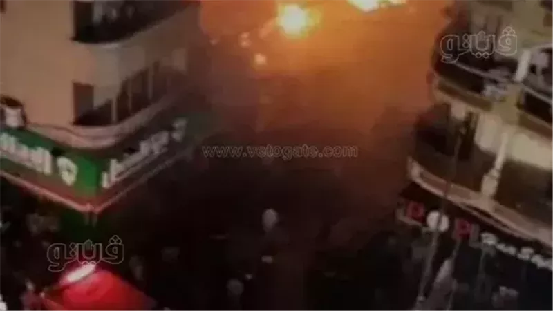 حريق بالإسكندرية،