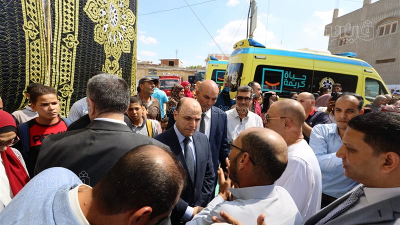 محافظ كفرالشيخ يتفقد