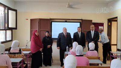 انتظام الدراسة بمدارس الوادي الجديد (فيديو)