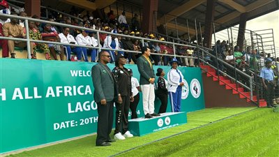 أشرف صبحي يشهد افتتاح دورة الألعاب الإفريقية للرياضة الجامعية بنيجيريا
