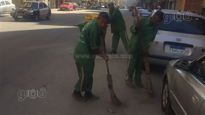 محافظ الغربية يتابع حملات النظافة بالشوارع