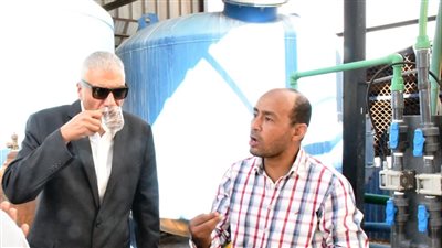 رسالة طمأنينة من شركة مياه الشرب الصحي لأهالي قنا