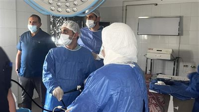 مستشفى أشمون العام تحقق إنجازا طبيا جديدا في تركيب أنبوب التغذية المعدية