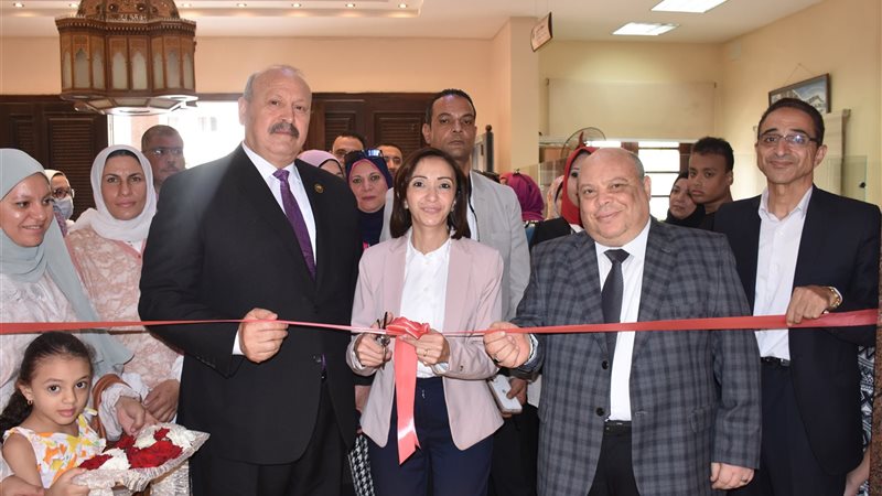 جانب من إفتتاح المعرض,