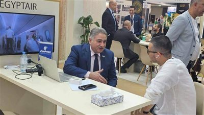 مصر للطيران تشارك في الدورة الـ 30 من معرض Leisure Moscow
