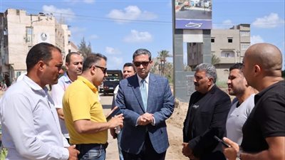 محافظ دمياط يتابع مستجدات الموقف التنفيذى لمشروع ازدواج طريق عزبة البرج