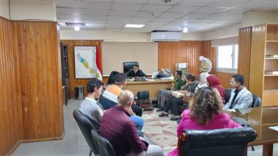 وكيل صحة سوهاج يناقش الخطة الاستثمارية ومشروعات حياة كريمة بالمحافظة