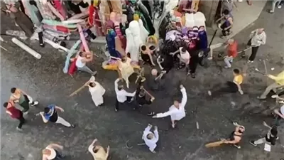 إصابة مزارع بجرح نافذ في البطن على يد 