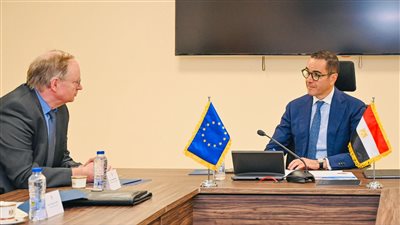 وزير الاستثمار يبحث مع سفير الاتحاد الأوروبي تعزيز العلاقات الاقتصادية 