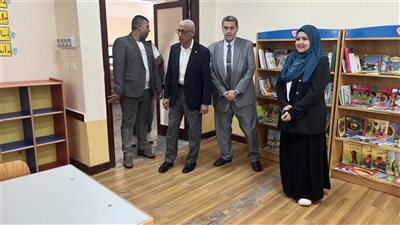 محافظ شمال سيناء يتفقد المدرسة اليابانية بالعريش (فيديو وصور)
