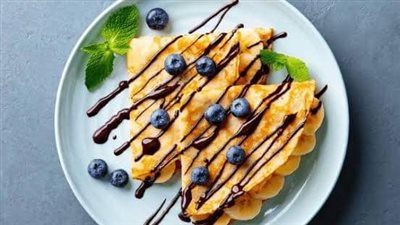 طريقة عمل كريب بالموز من الشيف عظيمة حمدى 