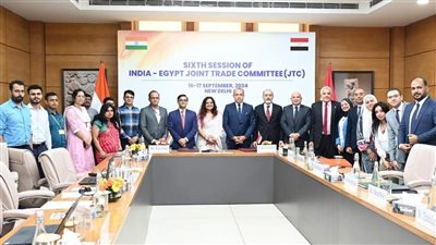  6.5 مليار دولار حجم التبادل التجارى بين مصر والهند خلال 2023