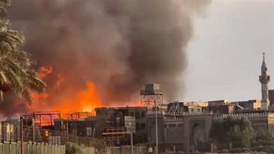 الرابع خلال 2024، الحماية المدنية تبذل جهودا مضنية لإخماد حريق مدينة الإنتاج الإعلامي