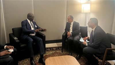  بدر عبد العاطي يلتقي وزير خارجية الجابون على هامش أعمال الجمعية العامة للأمم المتحدة