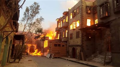 الماس الكهربائي كلمة السر في حرائق الإنتاج الإعلامي وستوديوهات الهرم والعدل جروب (صور وفيديو)