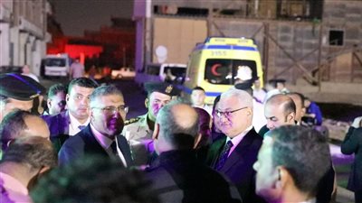 محافظ الجيزة: بدء عمليات التبريد لموقع حريق مدينة الإنتاج الإعلامي (صور)