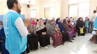 ضمن مبادرة بداية جديدة، جامعة بنها تنظم قوافل توعوية بقرية كفر الأربعين