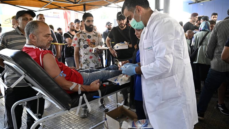 الجرحى فى لبنان،