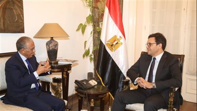 وزير الثقافة يلتقي سفير المغرب بالقاهرة لبحث تعزيز أطر التعاون بين البلدين