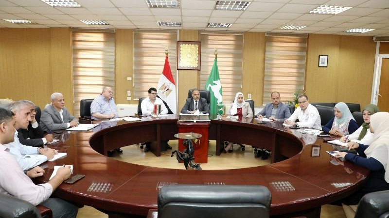 اجتماع محافظ الشرقية