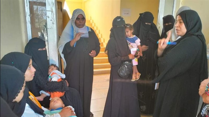 جانب من فعاليات الحملة،
