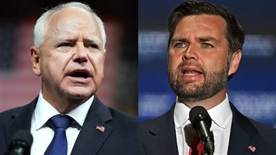 جي دي فانس Vs تيم والز، مناظرة مرتقبة بين المرشحين على منصب نائب الرئيس الأمريكي