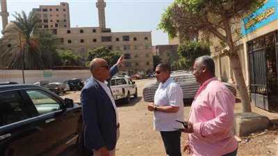 محافظ القليوبية ورئيس جهاز تعمير القاهرة الكبرى يتفقدان أعمال تطوير شارع الرشاح 