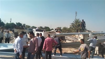 الاعتداء على رئيس مركز أبو النمرس أثناء حملة إزالة مخالفات بشبرامنت