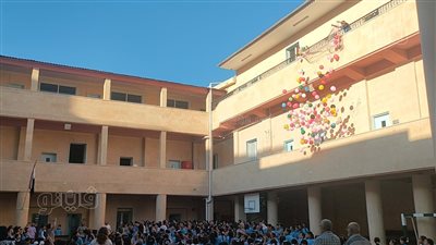 مدرسة الراعي الصالح ببورسعيد تستقبل طلابها بأجواء مبهجة