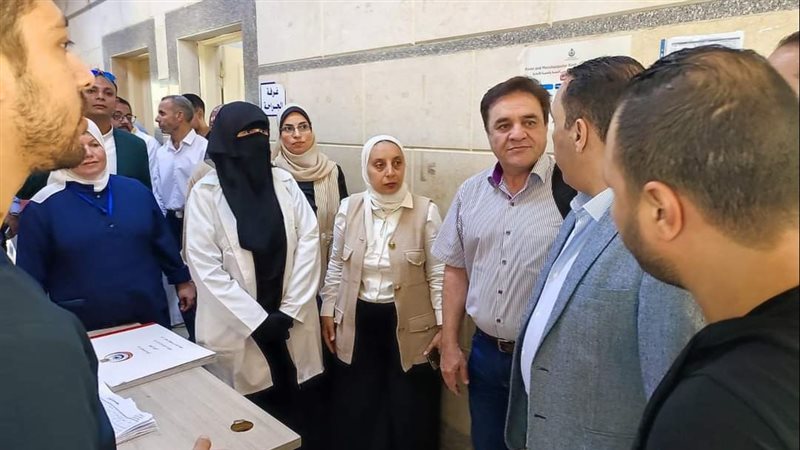 جانب من الزيارة،