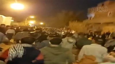 تشييع جنازة موظف توفي داخل مدرسة في الشرقية