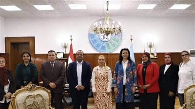 رئيس القومي للبحوث تبحث مع مدير هيئة فولبرايت الأمريكية سبل التعاون المشترك