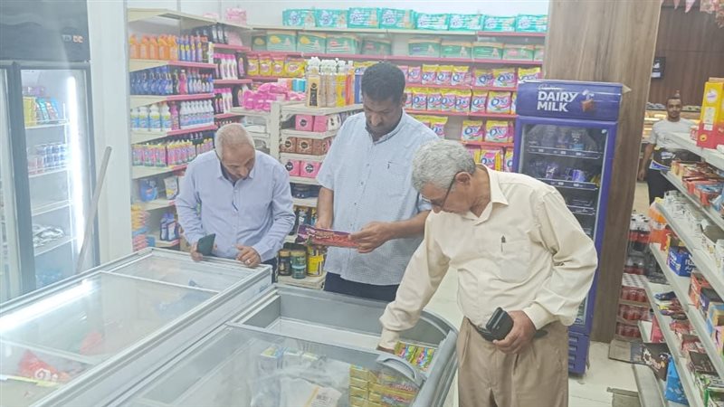 حملة تموينية بطما