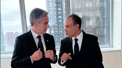 وزير الخارجية ونظيره الأمريكي يبحثان تنسيق الجهود لمنع انزلاق المنطقة لحرب إقليمية 