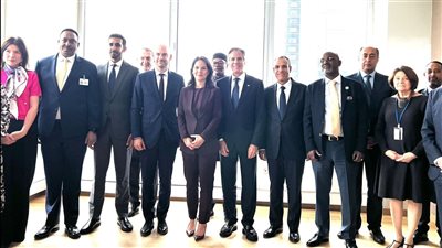 وزير الخارجية يؤكد أهمية التوصل سريعا لنهاية القتال الدامي في السودان (صور)