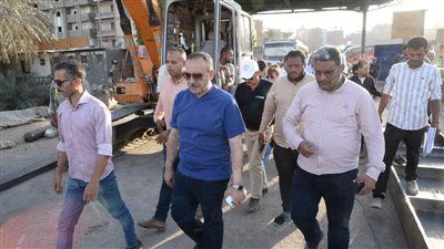 محافظ أسيوط يتابع أعمال تنفيذ نفق مشاة 