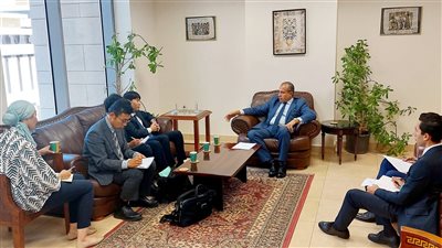 التمثيل التجارى يدعو الجانب اليابانى لإنشاء منطقة صناعية يابانية بمصر