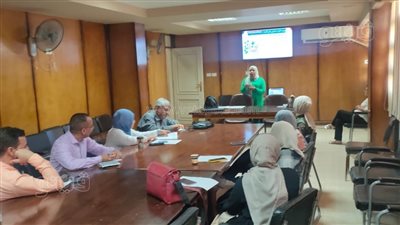 صحة بني سويف تنفذ تدريبًا وقائيًا عن فحص مخالطي مرضى الجذام (صور)