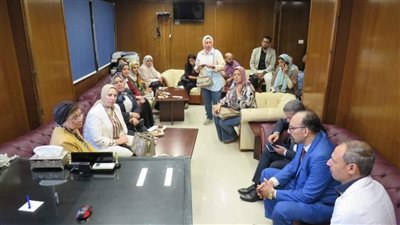 نائب وزير الصحة والسكان تتفقد مستشفى العامرية والمركز الصحي ببرج العرب