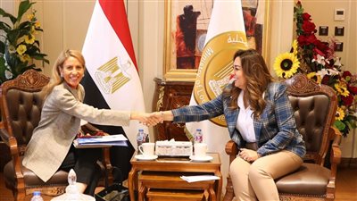 وزيرة التنمية المحلية تبحث التعاون المشترك مع منظمة اليونسكو 