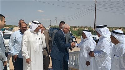 محافظ شمال سيناء يلتقي مشايخ وعواقل وأهالي قرية نجع شيبانة برفح (صور)