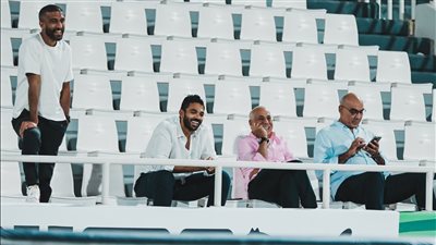 مران الزمالك، حسين لبيب يؤازر لاعبي الفريق قبل مواجهة الأهلي 