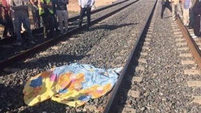مصرع شاب أسفل عجلات قطار بقرية المرازيق