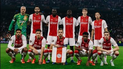 التشكيل الرسمي لمباراة أياكس وسان جيلواز في ذهاب ملحق الدوري الأوروبي