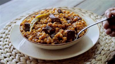 طريقة عمل المبكبكة، لغداء سريع التحضير واقتصادي