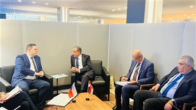 وزير الخارجية يلتقي نظيره التشيكي على هامش الجمعية العامة للأمم المتحدة