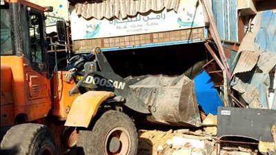 رفع 362 حالة إشغال طريق خلال أسبوع بالإسماعيلية (صور) 