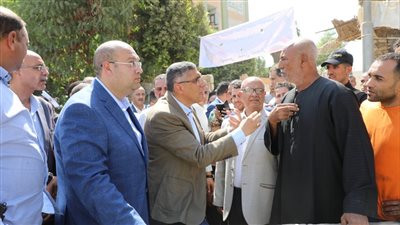 محافظ الجيزة: رصف وتطوير طريق المتربة بقرية صول بأطفيح 